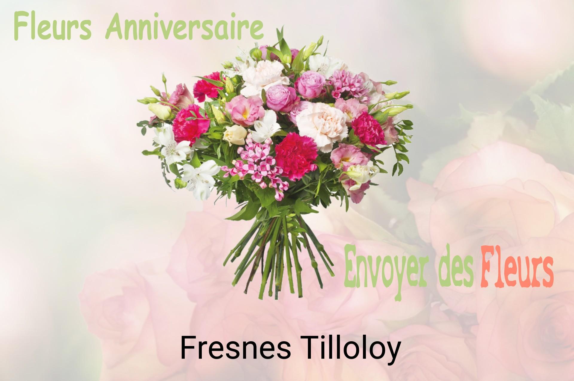 Bouquet de fleurs d’anniversaire livré à Fresnes-Tilloloy