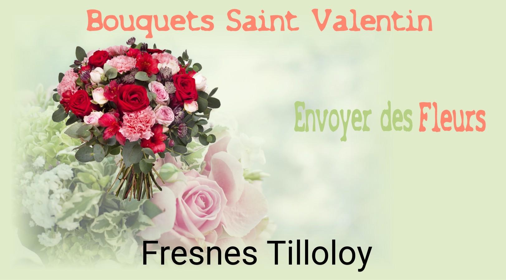 Roses de Saint-Valentin livrées à Fresnes-Tilloloy